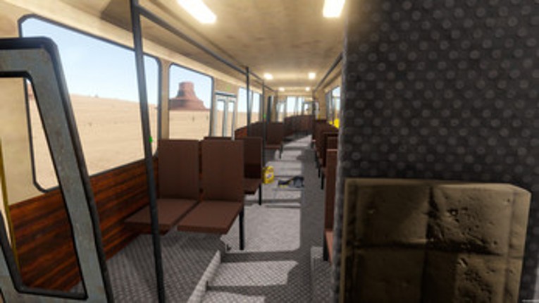 The Long Drive post apocalyptic survival car driving game screenshot