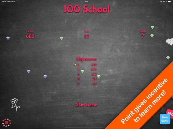 100 School (multilingual) Image