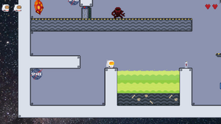 2D Platformer - Station Stomp screenshot