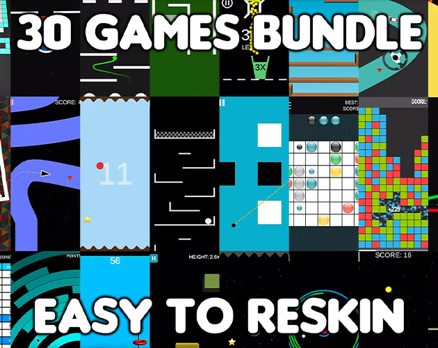 Games like 30 Unity Games For Reskin