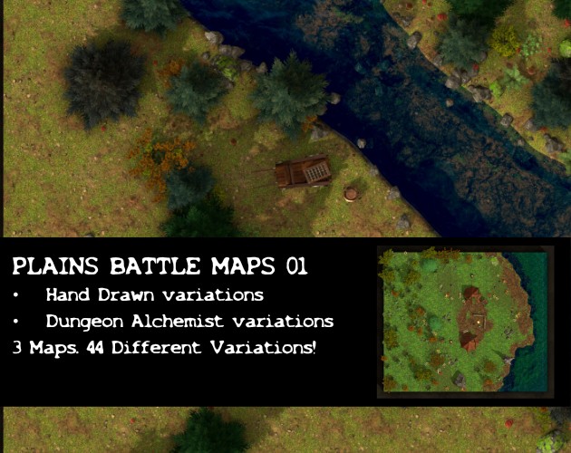 Games like Battle Maps: Plains 01 for DnD PF2E & other TTRPGs