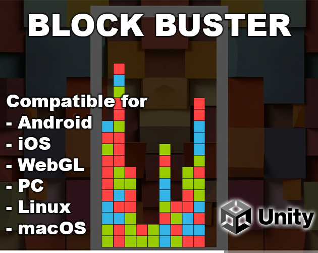 Games like Block Buster - Unity Puzzle Game