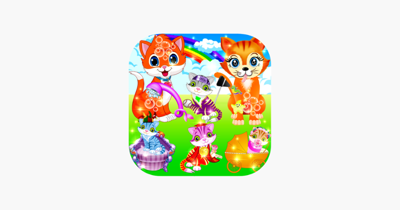 Cat Meow Pet Spa Games for Cat Game Cover