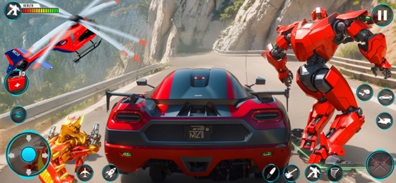 Crocodile Robot War Fighter screenshot