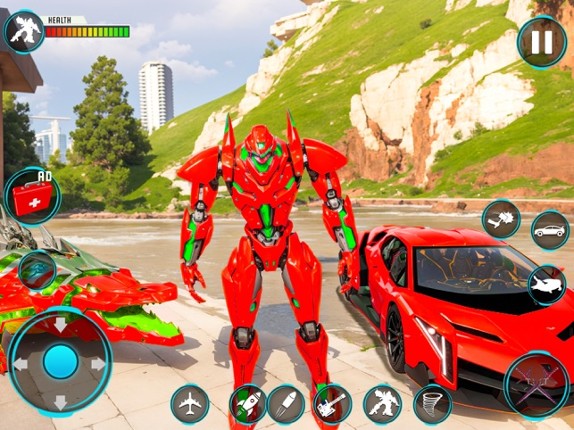 Crocodile Robot War Fighter screenshot