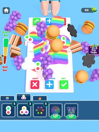 Fidget Pop Battle screenshot
