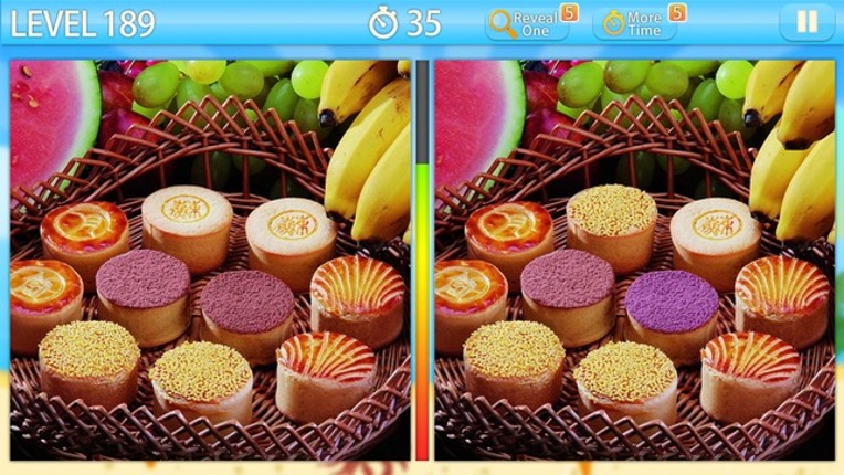 Find out the differences - Delicious cake screenshot