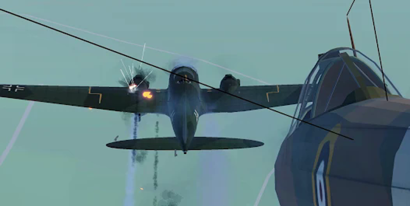 Sky On Fire : 1940 Image