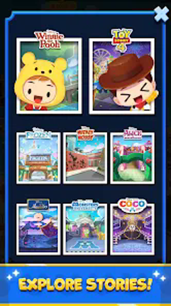 Disney Pop Town! Match 3 Games screenshot