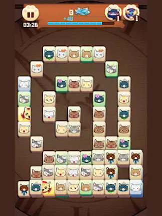 Hungry Cat Mahjong screenshot