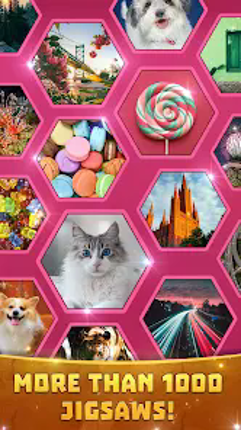 Hex Block Jigsaw Puzzle screenshot