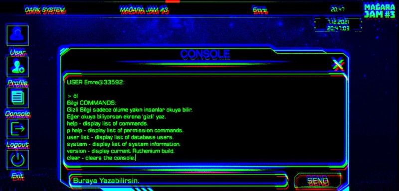 Dark System Image