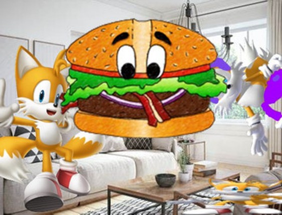 Tails Goes To The Liquor Store To Get A Cheeseburger Image