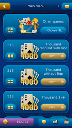 Thousand LiveGames online screenshot