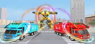 Garbage Robot Truck War Image