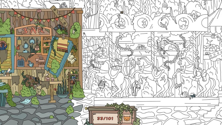 Hidden Cats: Old Amusement Park screenshot