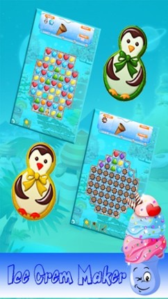 Jelly Frozen Crazy Match 3 Puzzle : Ice Cream Maker Free Games Image