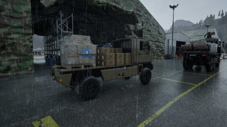Military Logistics Simulator screenshot