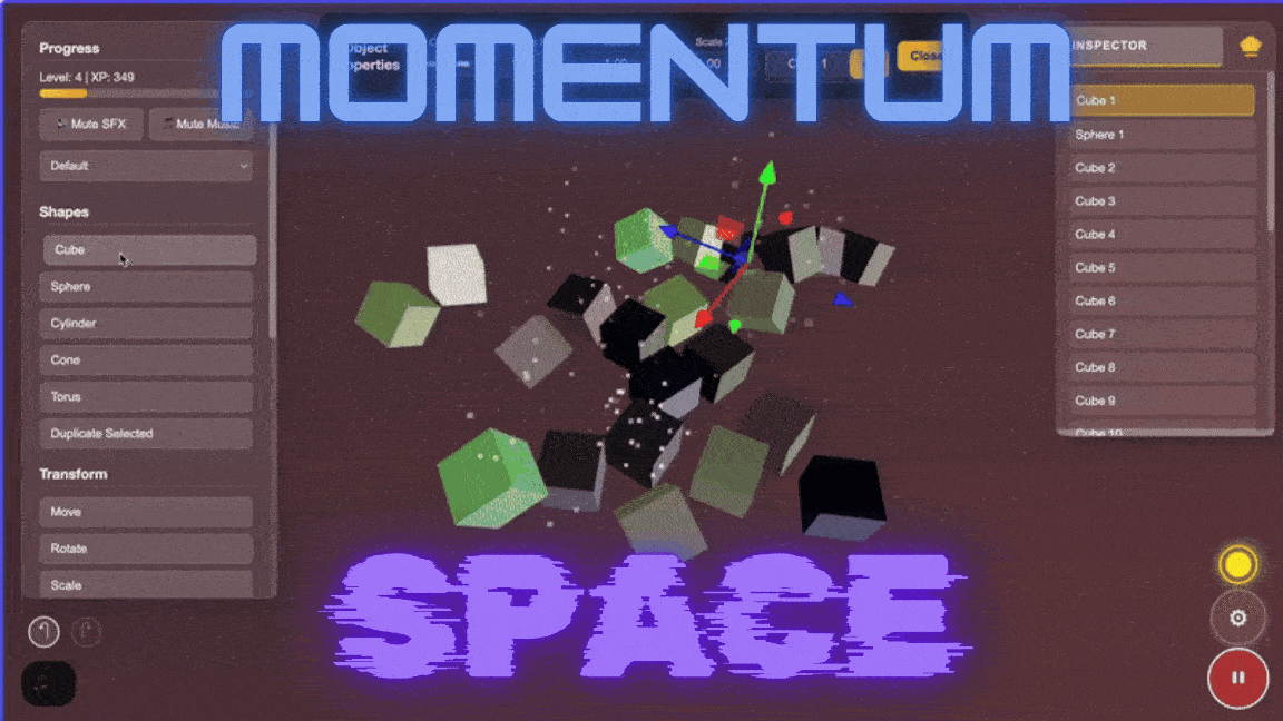 Games like Momentum Space