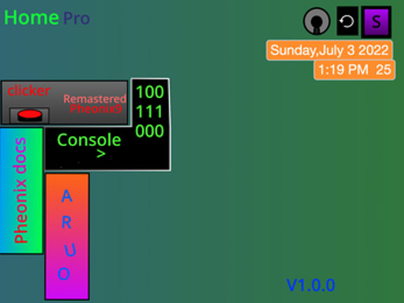 Phoenix 9 Pro edition screenshot