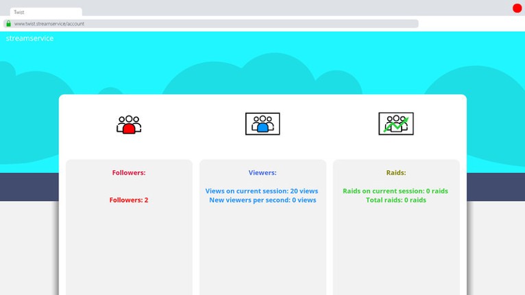 Stream Service screenshot