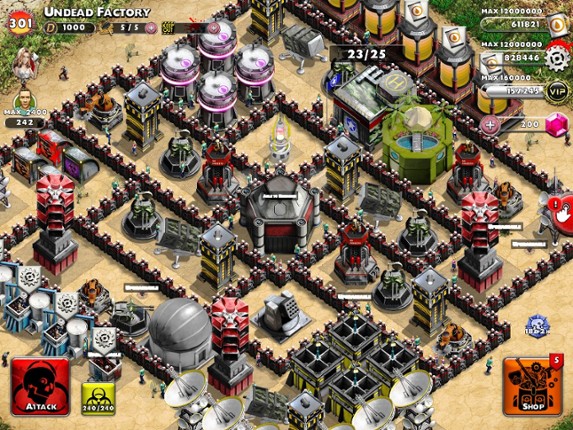 UNDEAD FACTORY:Zombie Pandemic screenshot