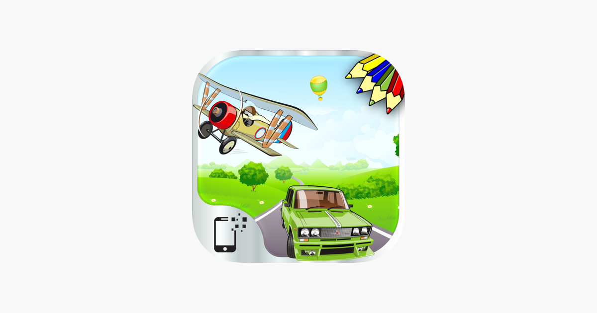 Games like Vehicles and transportation : free coloring, jigsaw puzzles and educative games for kids and toddlers
