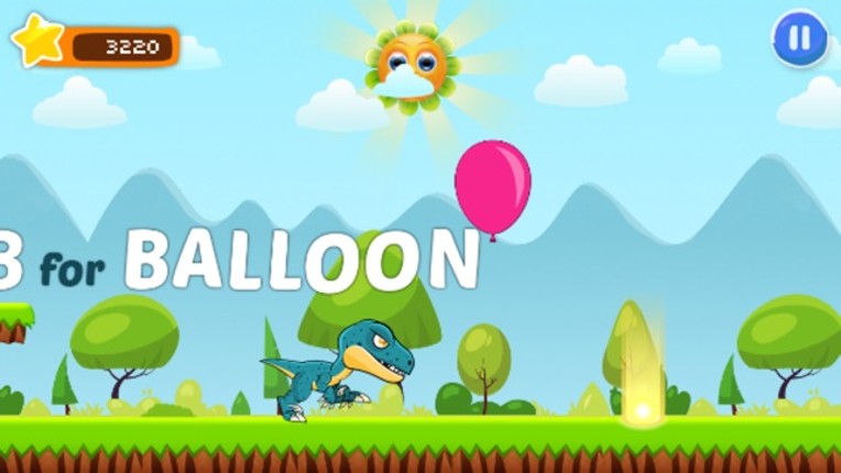 ABC Dinosaur Runner For Kids Alphabet Learning screenshot