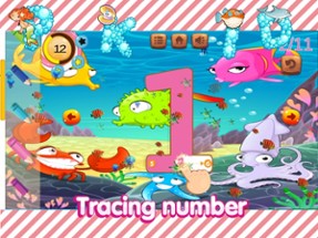 ABC tracing number alphabet 1st grade classroom Image