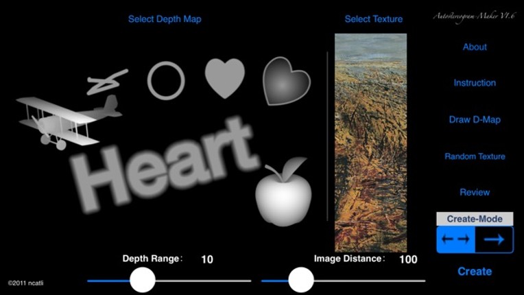 Autostereogram-Maker screenshot