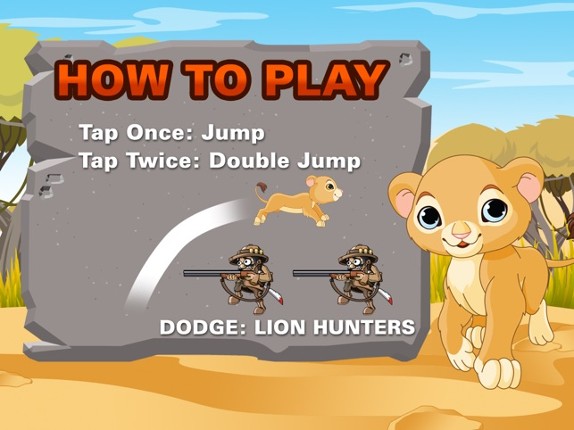 Baby Lion Cub King of the Jungle : Zoo Hunters Rescue screenshot