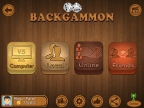 Backgammon : Multiplayer Game Image