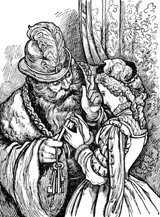 Bluebeard - A psychological horror walking simulator collaborative project Game Cover