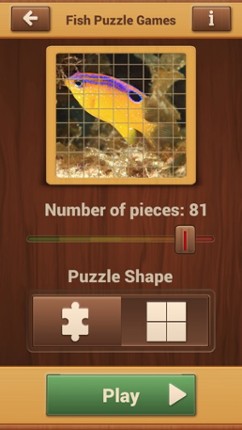 Cool Fish Jigsaw Puzzles - Fun Logical Games screenshot