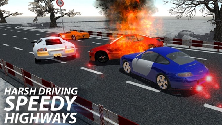 Crazy Smashy Road Racing: Cars Battle screenshot