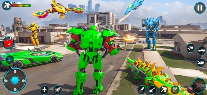 Crocodile Robot War Fighter Image