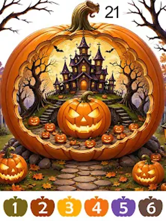 Halloween Art Color screenshot