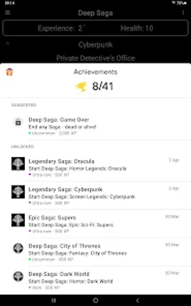 Deep Saga: AI Text RPG Image