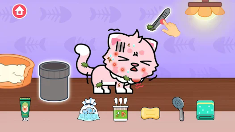 Cat Doctor games for kids screenshot