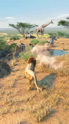 Lion Survival - Wild Beast Sim Image