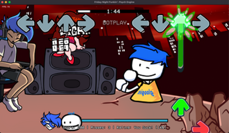 Accelerant but some characters sing it (for mac) (ported by me) screenshot