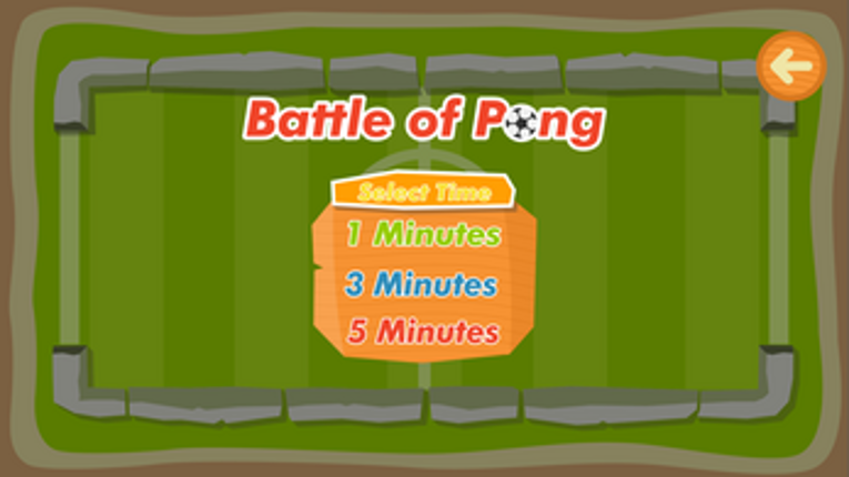 Game Pong 2D screenshot