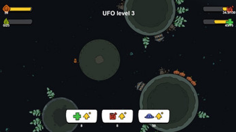 UFO and harvest Image
