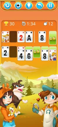Happy Farm Solitaire screenshot