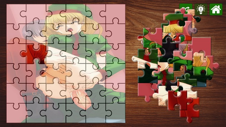 Hentai Jigsaw Puzzle Collection: Christmas Edition screenshot