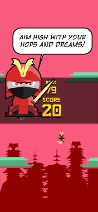 Hop Hop Ninja! screenshot