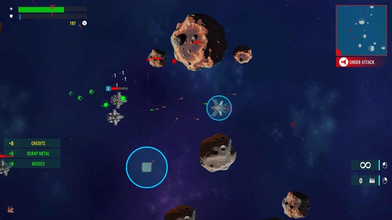 Space Battle: Mayhem Game screenshot