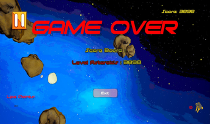 Spacer Project: Asteroids Image