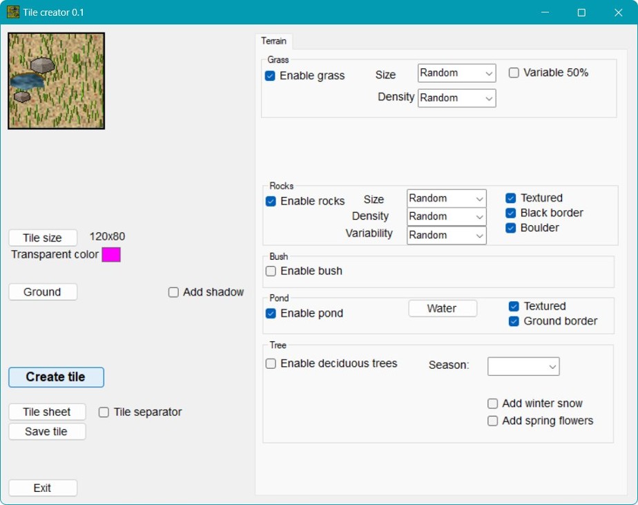 Games like Tile creator