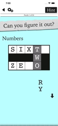 Tiny Little Crosswords Image